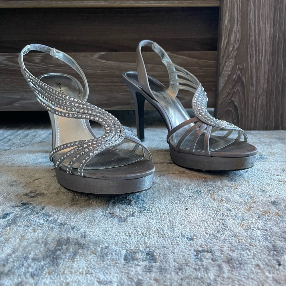 Michael Women’s Silver Heels